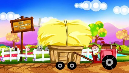 Old Macdonald Had a Farm (HD) - Nursery Rhymes | Swing Jazz Musical Style | Popular Kids Songs