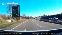 'Elderly' lady drives wrong way down motorway