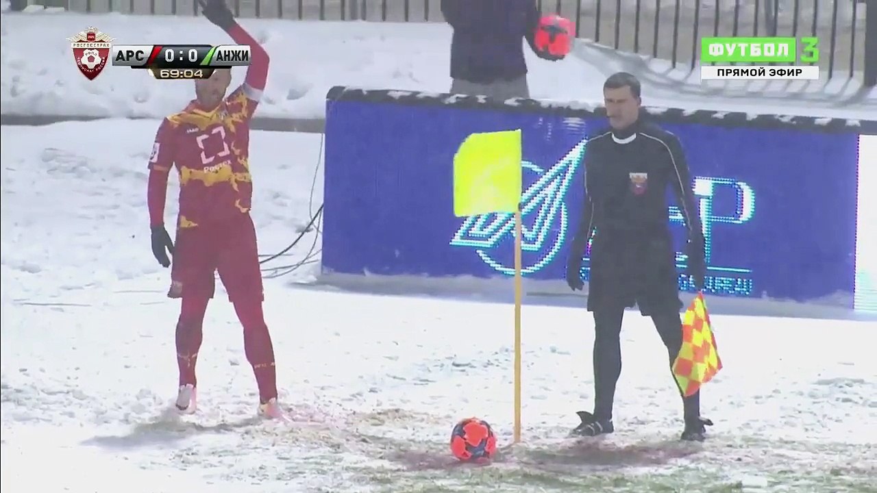 Арсенал Тула – Анжи 1-0 РФПЛ (05.12.2016) Обзор матча