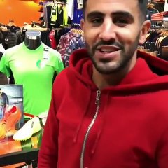 Riyad Mahrez -  t-shirt  de l'quipe nationale algérienne