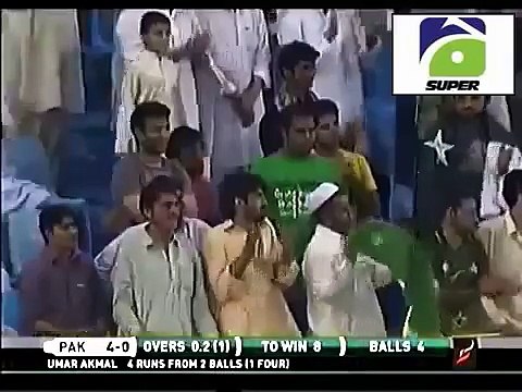 Super Over Pakistan vs Australia Cricket Highlight (Super Over1) 2012