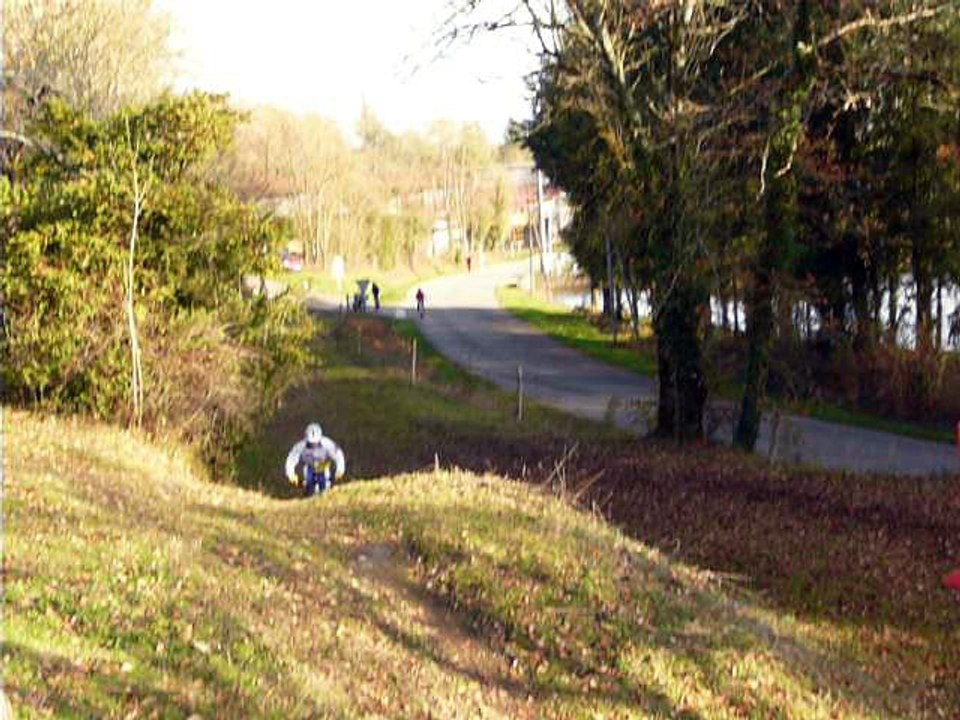 Duel VTT cheval avec paris au profit du téléthon à Pressignac (16) : l'arrivée