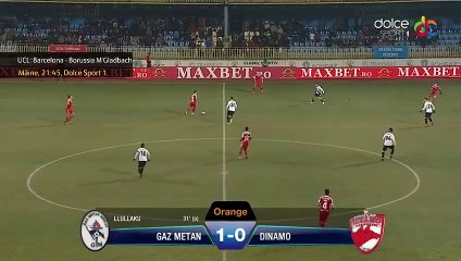 Gaz Metan Medias 4-0 Dinamo Bucuresti All Goals & Highlights 05/12/16