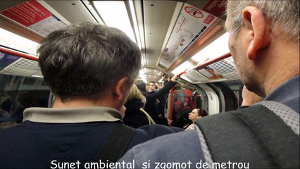Sunet ambiental și zgomot de metrou subteran