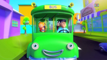 Jellyfish Wheel On The Bus Go Round And Round Nursery Rhymes And Kids Song For children