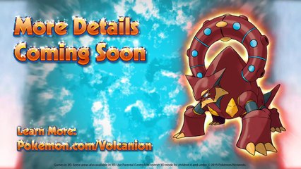 Meet the Steam Pokémon Volcanion ! HD