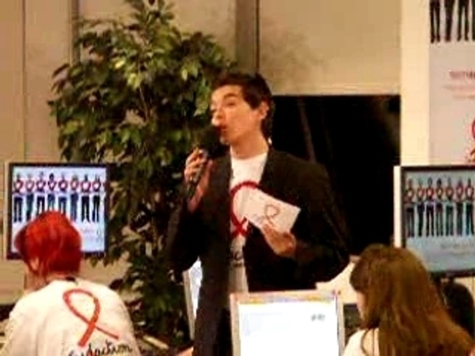 Yoann présentation Sidaction