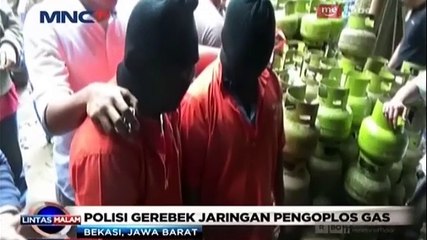 Pengoplos Gas Elpiji di Bekasi Digerebek