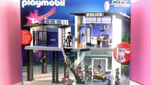 Playmobil Polizei City Action 5182- Polizeistation mit Alarm aufbauen und testen- Aufbau und Demo