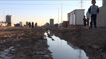 تفاقم معاناة العائلات النازحة من الموصل بمخيمات كردستان العراق