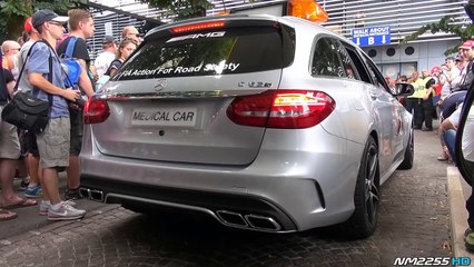 2015 Mercedes C63 AMG S Exhaust Sound - F1's Official Medical Car
