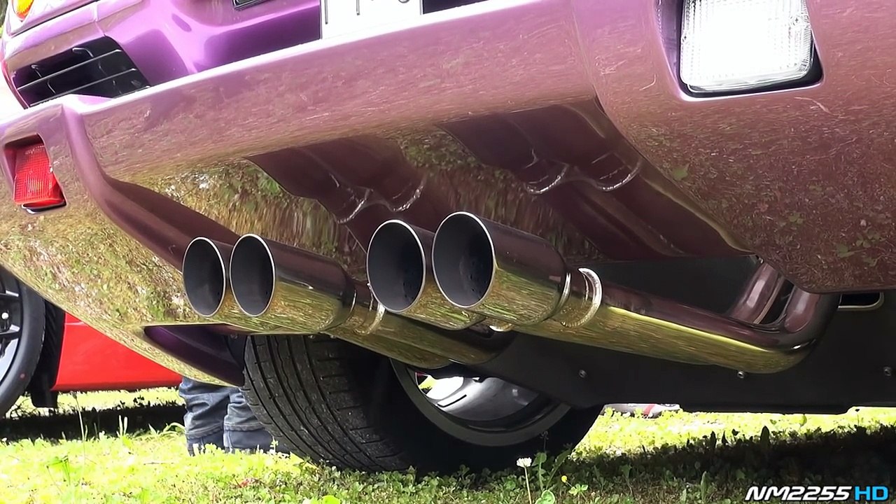 Insanely LOUD Lamborghini Diablo SE30 Special Edition with Straight Pipe Exhaust