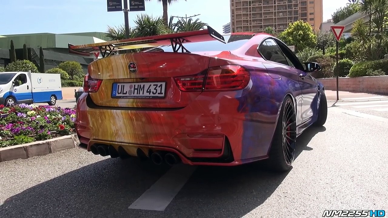 540HP Hamann BMW M4 Art Car Exhaust Sound - LOUD Accelerations & Revs!