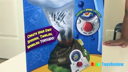 Marvel Science Iron Man Repulsor Ray Tech Lab and Tornado Maker Toys for Kids Ryan ToysReview