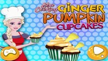 Disney Princess Frozen Elsa Cupcakes Cooking & Decorating Amazing Game for Little Kids