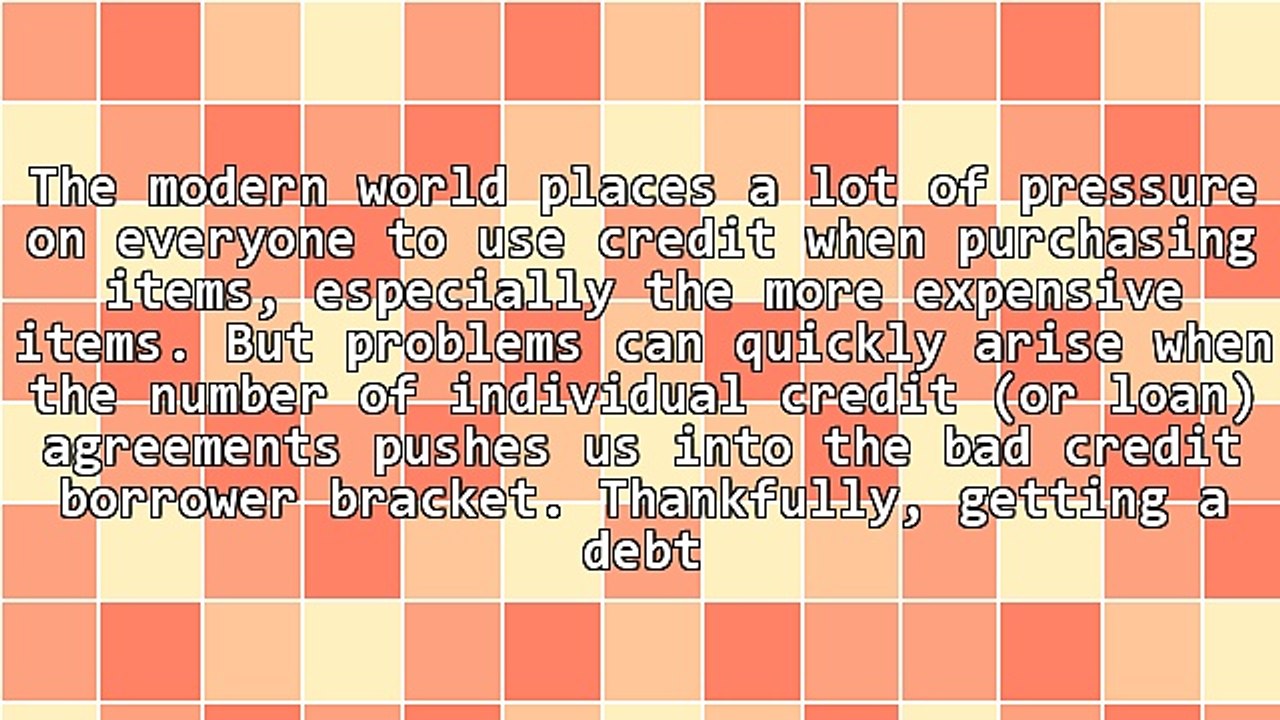 Securing Debt Consolidation Loans With Bad Credit Lifts The Financial Burden