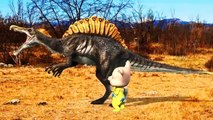 Cartoon Animated Animal Fights For Kids Colors Dinosaur Gorilla Bear Cheetah Godzilla Action Fights