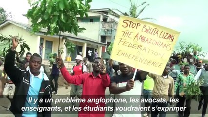 Les anglophones du Cameroun revendiquent le fédéralisme