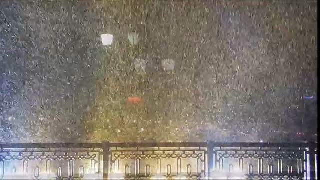 Самая сильная метель 5 декабря 2016 года или танец снежинок с ветром