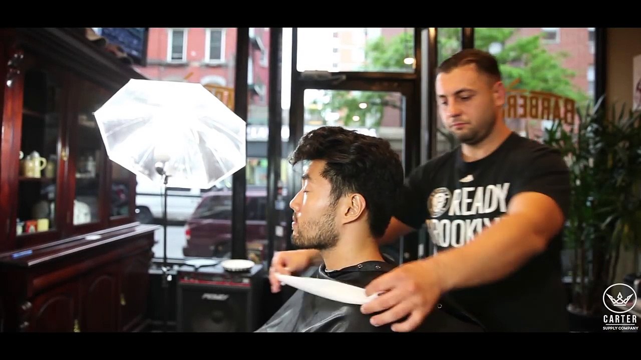 Popular Asian Hairstyles | Vented Brush Adds Volume & Texture | Men with Thick Hair