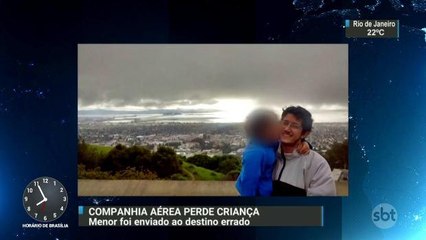 Companhia aérea leva para Curitiba menino que deveria ser entregue ao pai em Vitória