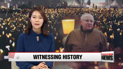Mass protests from the perspective of a non-Korean