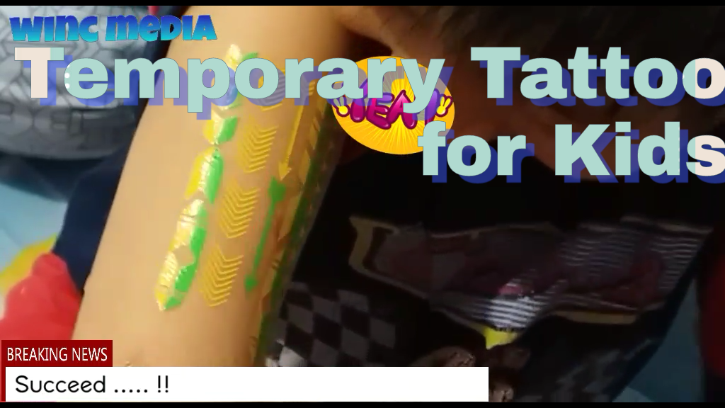 Temporary Tattoo for Kids