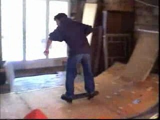 coping sur une rampe