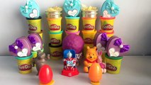 BALLS Surprise Egg Videos Disney Toys Play-Doh & TOYS DISNEY