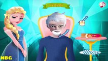Elsa Frozen and Jack Frost Rejuvenation Cute Mini Puzzle and Quiz Video Game For Kids HD