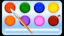 Learn Colors with Color Palette For Children, Teach Colours, Baby Kids Learning Videos by CrazyRhyme