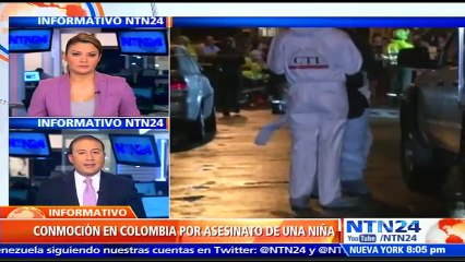 Bogotanos piden justicia por el asesinato de la niña de siete años presuntamente violada en Chapinero