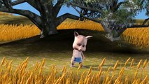 Dinosaur Movies For Children | Pig Farm Cartoons | Dinosaur Cartoons For Kids | 3D Movie