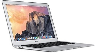 Apple MacBook Air MJVG2D/A 33,8 cm (13,3 Zoll) Notebook (Intel Core i5 5250U, 1,6GHz, 4GB RAM, 256GB HDD, Mac OS) silber