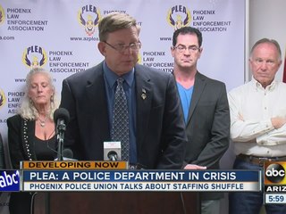 Phoenix police chief responds to restructuring