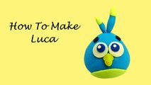 play doh angry birds stella luca - how to make with playdoh