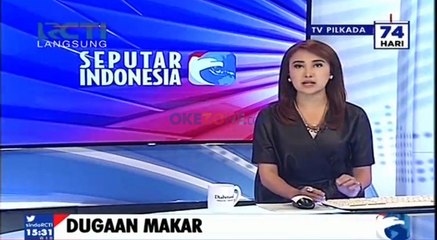 3 Tersangka Dugaan Makar Ditahan