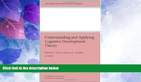 Price Understanding and Applying Cognitive Development Theory: New Directions for Student