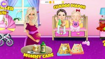 Sweet Baby Girl Twins Care | Bath time, Mommy Care, Change Diaper Kids Games