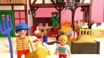 Jouons avec la ferme Playmobil – Démo Playmobil numéro 6120 français
