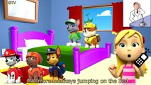 Five Little Sofia The First Jumping on the Bed | 5 Little Monkeys Jumping on the bed Nursery Rhymes