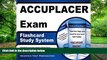 Pre Order ACCUPLACER Exam Flashcard Study System: ACCUPLACER Test Practice Questions   Review for