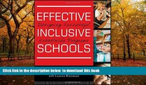 Pre Order Effective Inclusive Schools: Designing Successful Schoolwide Programs Thomas Hehir