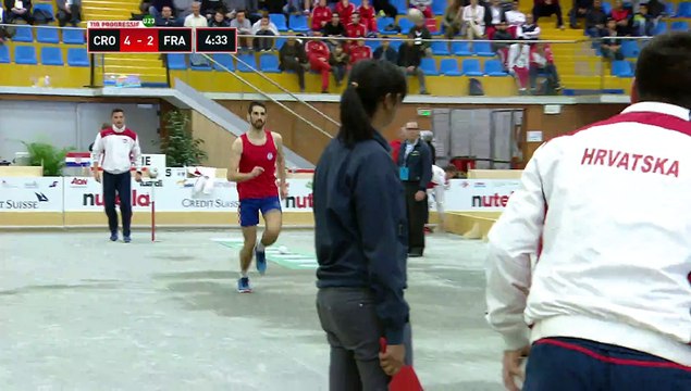 Finale tir progressif, Sport Boules, Mondial Jeunes, Monaco 2016