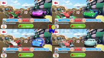 Disney Pixar Cars Ice Neon Francesco 4 Screen Race | Cars Fast as Lightning