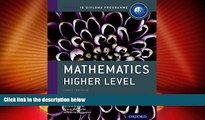 Price IB Mathematics Higher Level Course Book: Oxford IB Diploma Program Josip Harcet PDF