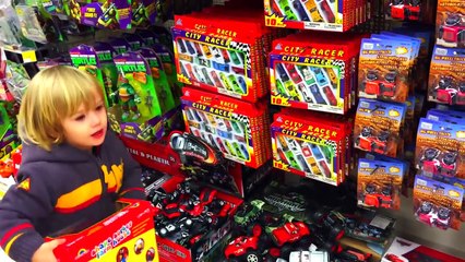 TOYS SHOPPING oN TOY STORE - Ninja Turtles,Transformers,Batman,Spiderman,Ben 10,Disney Cars