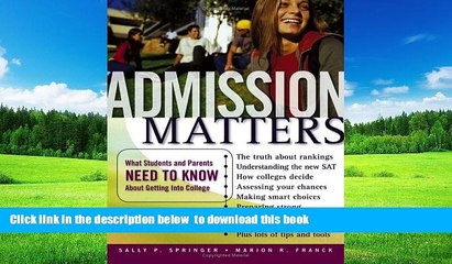 Pre Order Admission Matters: What Students and Parents Need to Know About Getting Into College