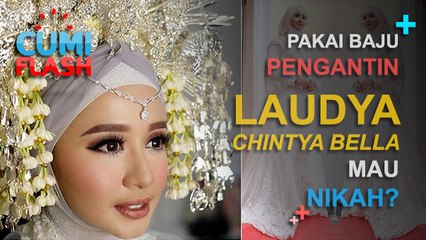 Скачать видео: Pakai Baju Pengantin, Laudya Chintya Bella Mau Nikah? - CumiFlash 06 Desember 2016