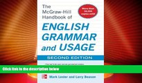 Price McGraw-Hill Handbook of English Grammar and Usage, 2nd Edition Mark Lester On Audio
